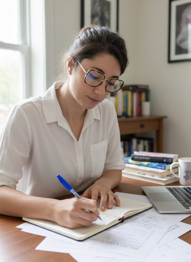 Portrait de Roxane Simeoni, photographe pour projets artistiques et collectivités.